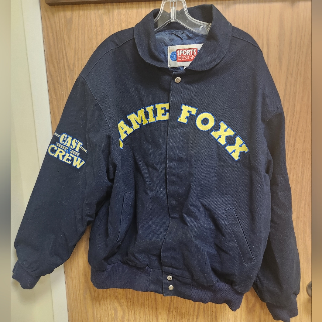 Vintage 90’s The Jamie Foxx Show Cast And Crew Jacket Sz Xxl Embroidered Rare
